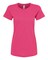 M&O Women's Gold Soft Touch Premium Cotton Jersey Crewneck Short Sleeve Comfort Tee For Casual Wear